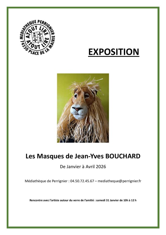 Couverture de Les masques de Jean-Yves Bouchard