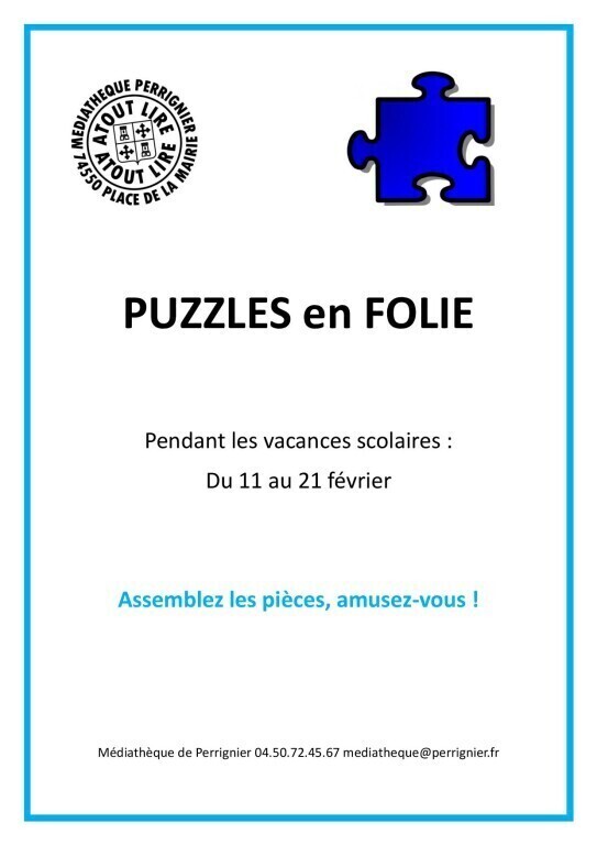 Couverture de Journ&eacute;es puzzles