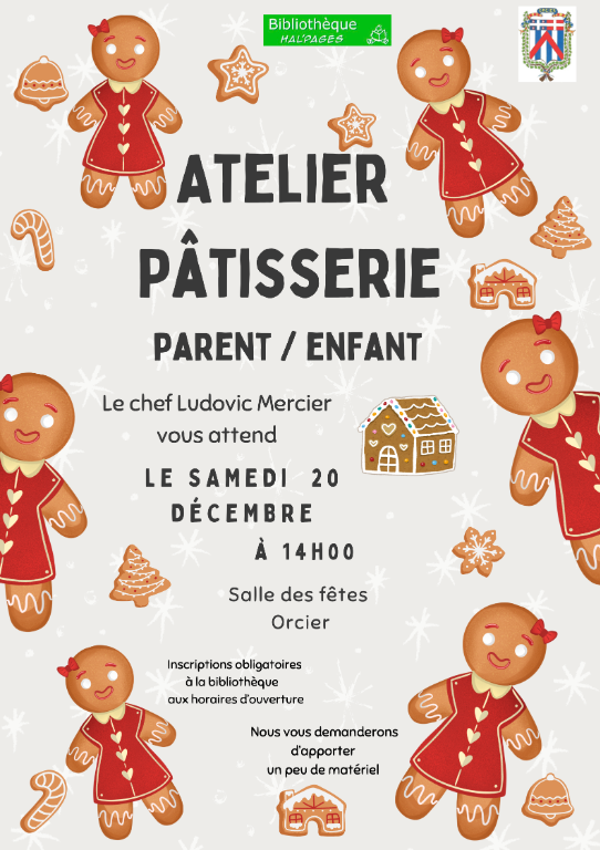 Couverture de atelier pâtisserie Noël 2025
